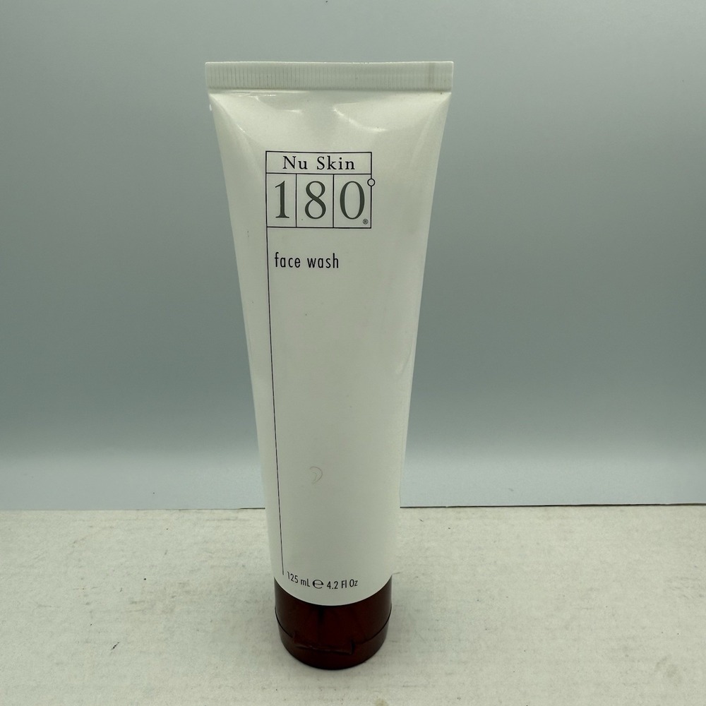 Nu Skin 180‎ Face Wash 4.2 Fl Oz 125 mL Tube Dermatologist Tested